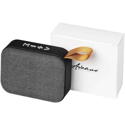 [12413301] Fashion fabric Bluetooth® speaker (Grey)