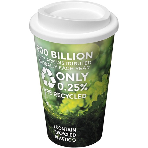 [21000301] White (Brite-Americano® 350 ml insulated tumbler) 