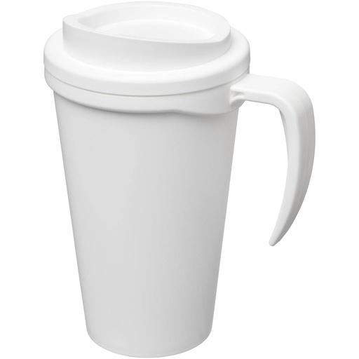[21000400] Americano® Grande 350 ml insulated mug (White)