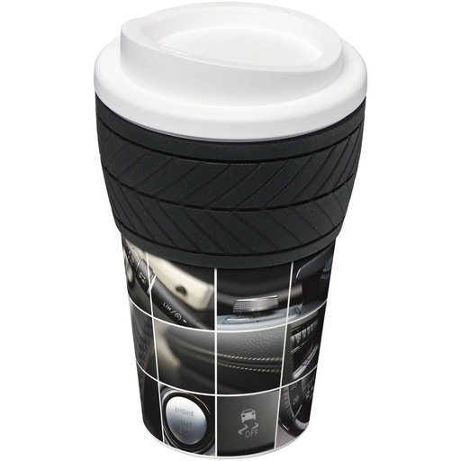 [21008801] Brite-Americano® tyre 350 ml insulated tumbler (White)