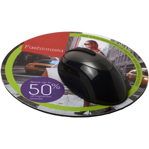 [21052800] Q-Mat® round mouse mat