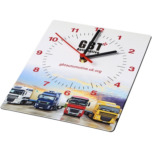[21053100] Brite-Clock® rectangular wall clock
