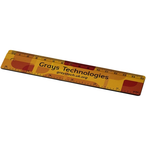 [21053400] Terran 15 cm ruler from 100% recycled plastic