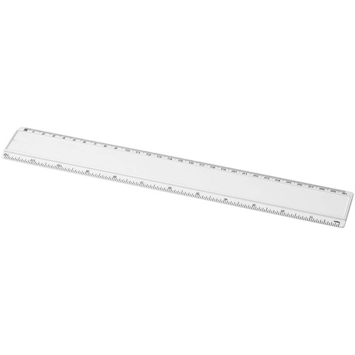 [21053701] Ellison 30 cm plastic insert ruler (White)