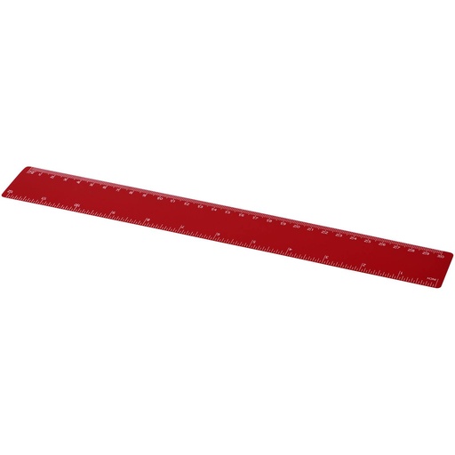 [21053906] Rothko 30 cm plastic ruler (Red)