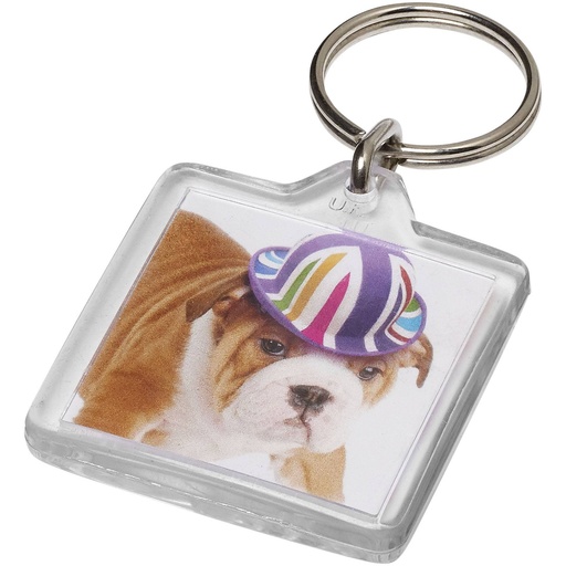 [21055900] Vial U1 square keychain