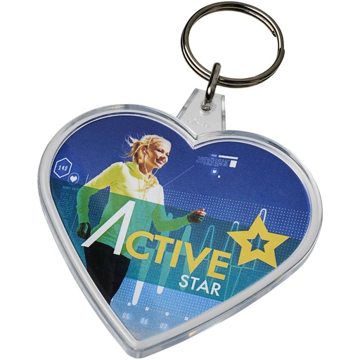 [21056500] Combo heart-shaped keychain