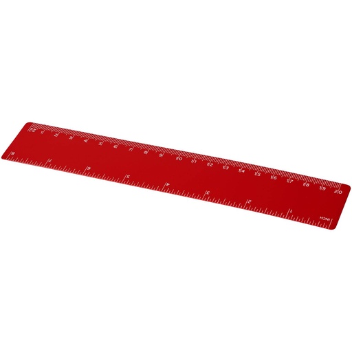 [21058506] Rothko 20 cm plastic ruler (Red)