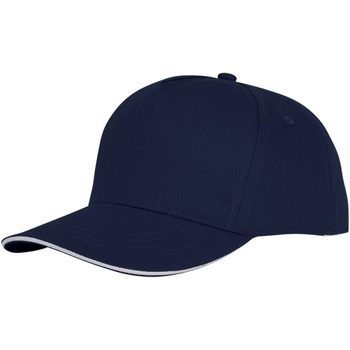 [38674490] Navy (Ceto 5 panel sandwich cap | 38674) 