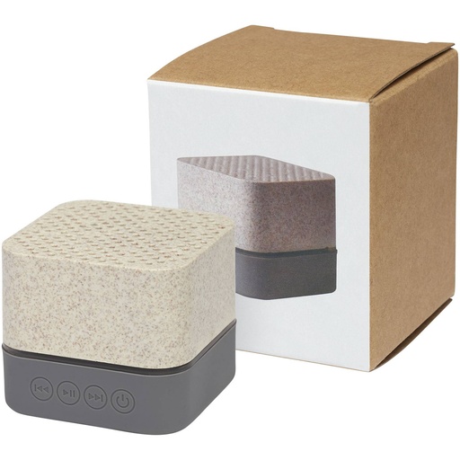 [12413902] Aira wheat straw BluetoothÂ® speaker