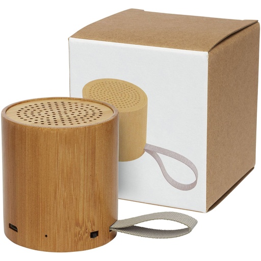 [12414371] Lako bamboo BluetoothÂ® speaker