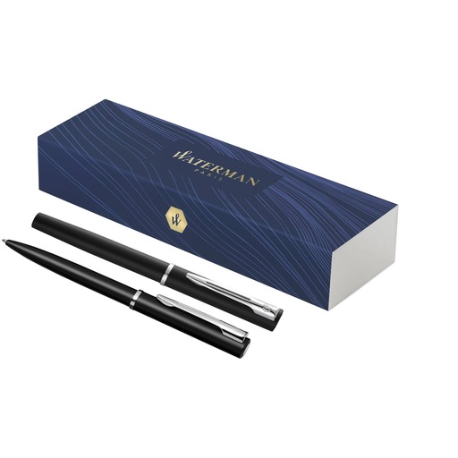 [10775290] [10775290] [10775290] Waterman Allure ballpoint and rollerball pen set (blue ink) | 107752