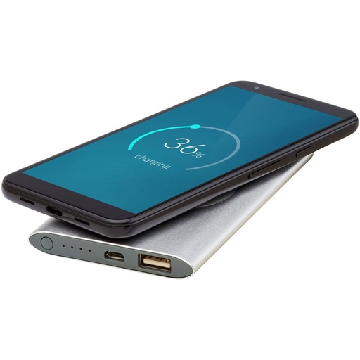 [12417281] Silver (Juice 4000mAh wireless power bank) 