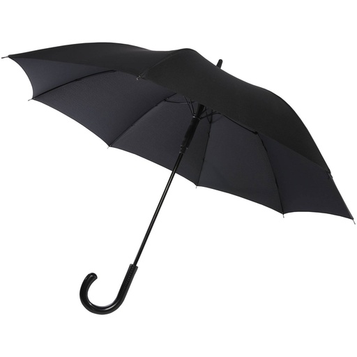 [10941390] Fontana 23" auto open umbrella with carbon look and crooked handle