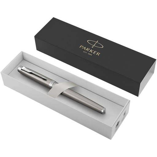 [10775981] Parker IM rollerball pen (black ink) 107759 (Silver)