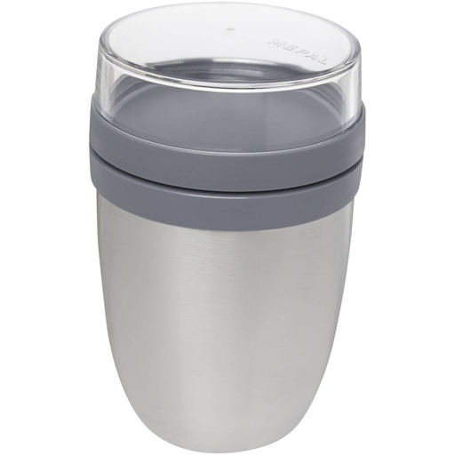 [11317781] Silver (Mepal Ellipse insulated lunch pot) 