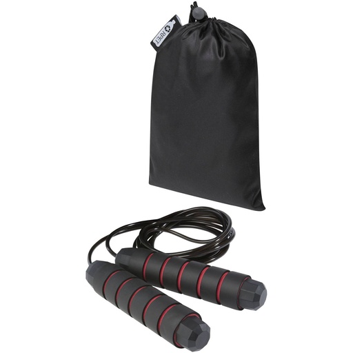 [12702121] Austin soft skipping rope in recycled PET pouch (Red)
