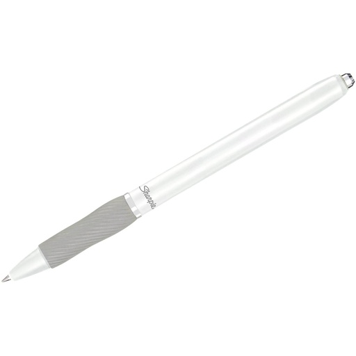 [10778801] White (Sharpie® S-Gel ballpoint pen (black ink)) 