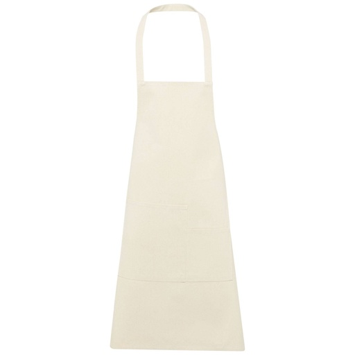 [11329502] Khana 280 g/m² cotton apron (Off White)