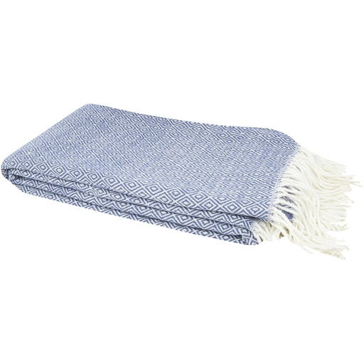 [11329353] Zinnia summer blanket (Royal Blue)