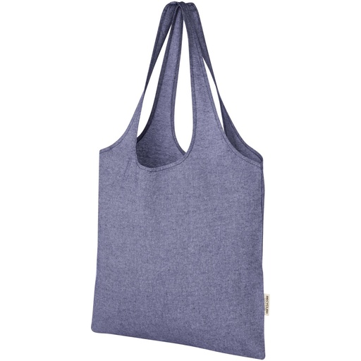 [12064150] Heather Blue (Pheebs 150 g/m² recycled cotton trendy tote bag 7L) 