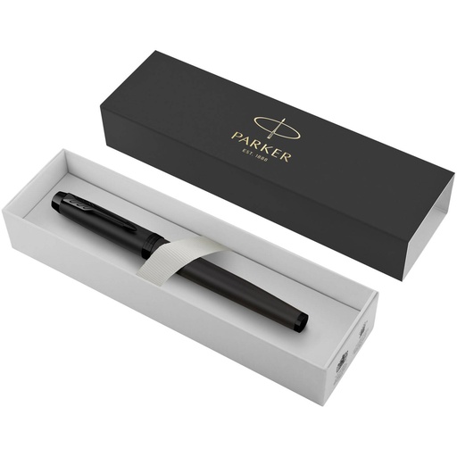 [10780290] Parker IM achromatic rollerball pen (black ink)