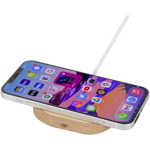 [12431006] Cerris 15W cork wireless charging pad