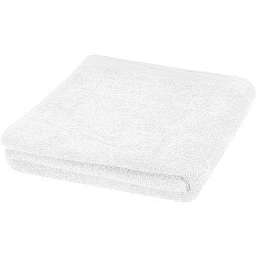 [11700701] Riley 550 g/m² cotton towel 100x180 cm (White)