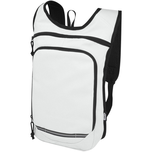 [12065801] White (Trails GRS RPET outdoor backpack 6.5L) 
