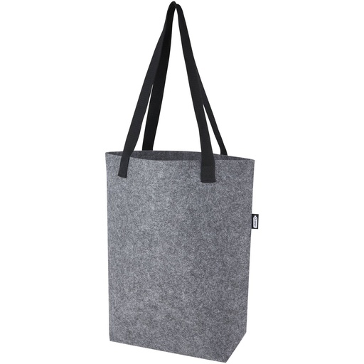 [12066282] Felta GRS recycled felt tote bag with wide bottom 12L