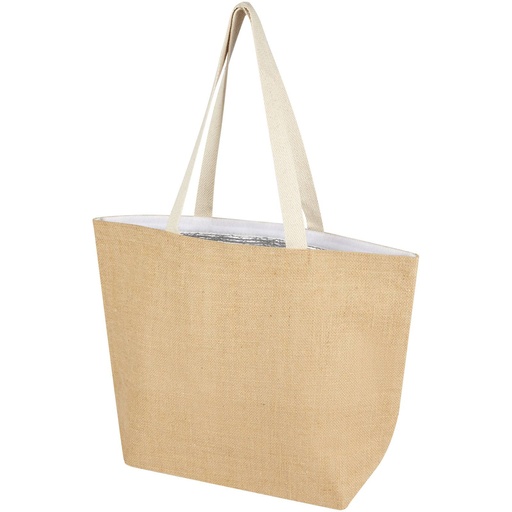 [12067506] Juta 300 g/mÂ² jute cooler tote bag 12L