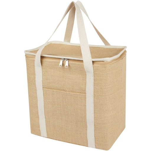 [12067606] Juta 300 g/mÂ² jute cooler bag 19L