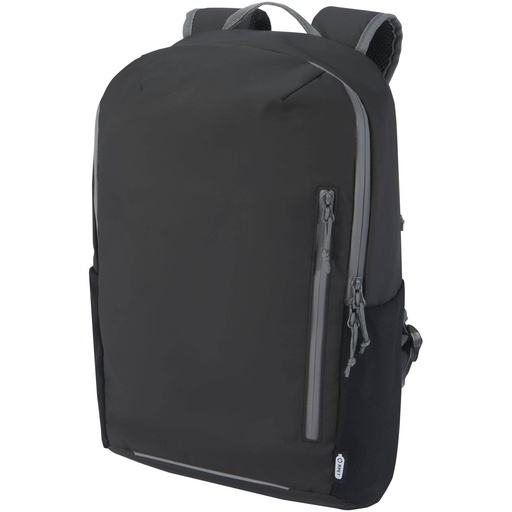 [13004390] Aqua 15" GRS recycled water resistant laptop backpack 21L