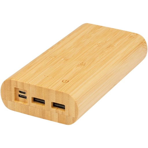 Bamboo power bank, before printing