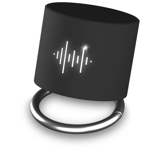 [2PX02490] Solid black (SCX.design S26 light-up ring speaker) 