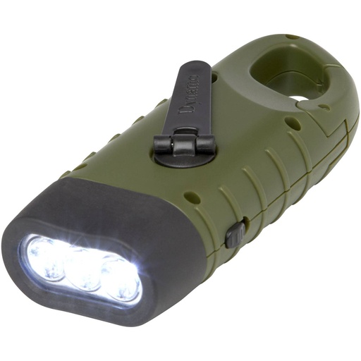 [10457564] [10457564] [10457564] Helios recycled plastic solar dynamo flashlight with carabiner | 104575