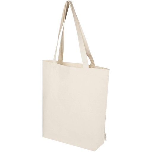 [13006006] Orissa 180 g/mÂ² organic wide bottom tote bag 11L