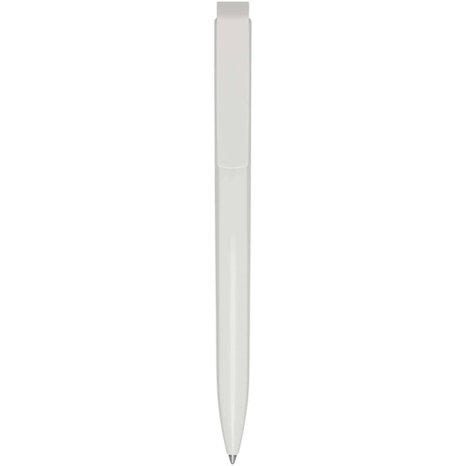 [10792601] Lucia recycled plastic ballpoint pen (blue ink) (White)