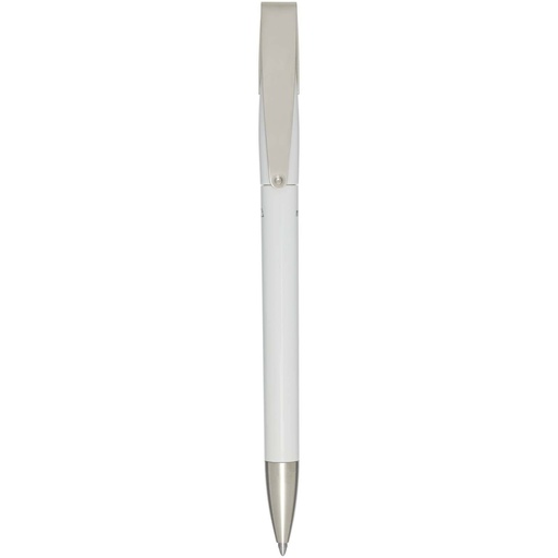 [10793001] Ana recycled plastic ballpoint pen (blue ink) (White)