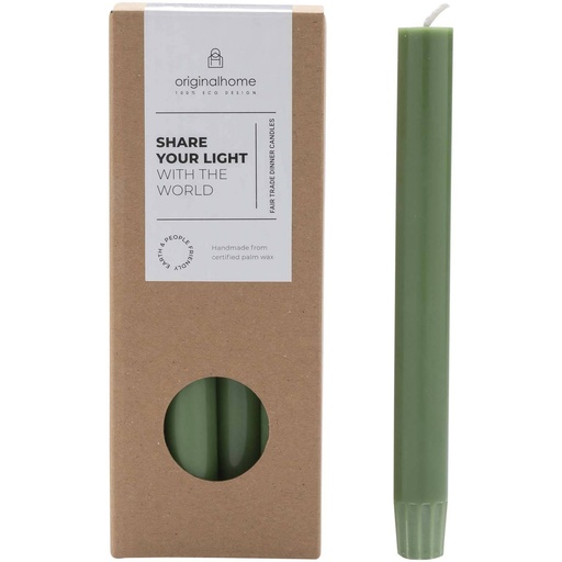 [12632362] Originalhome dinner candle matcha
