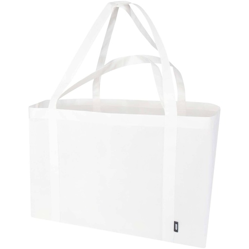 [13008301] White (Jumbo GRS recycled non-woven extra large tote bag 65L) 