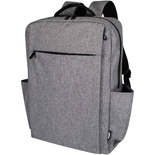 [13008480] Heather Grey (Libra 15” GRS recycled laptop backpack 15L) 