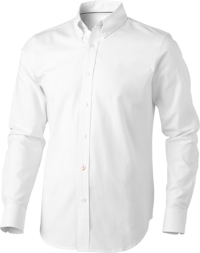 [38162010] XS, White (Vaillant long sleeve men's oxford shirt) 