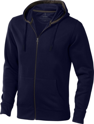 [38211490] XS, Navy (Arora men's full zip hoodie) 