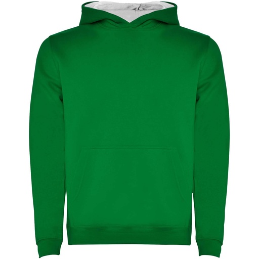 [K10678EC] Urban kids hoodie (Kelly Green/White, 3/4)