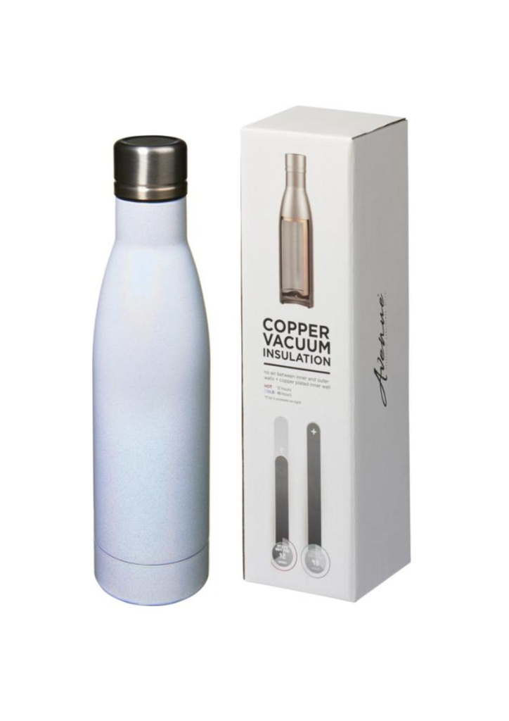 Vasa Aurora 500 ml copper vacuum insulated bottle - White