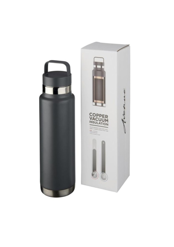 [27188_1] [27188_1] Colton 600 ml copper vacuum insulated water bottle - Grey | 27188