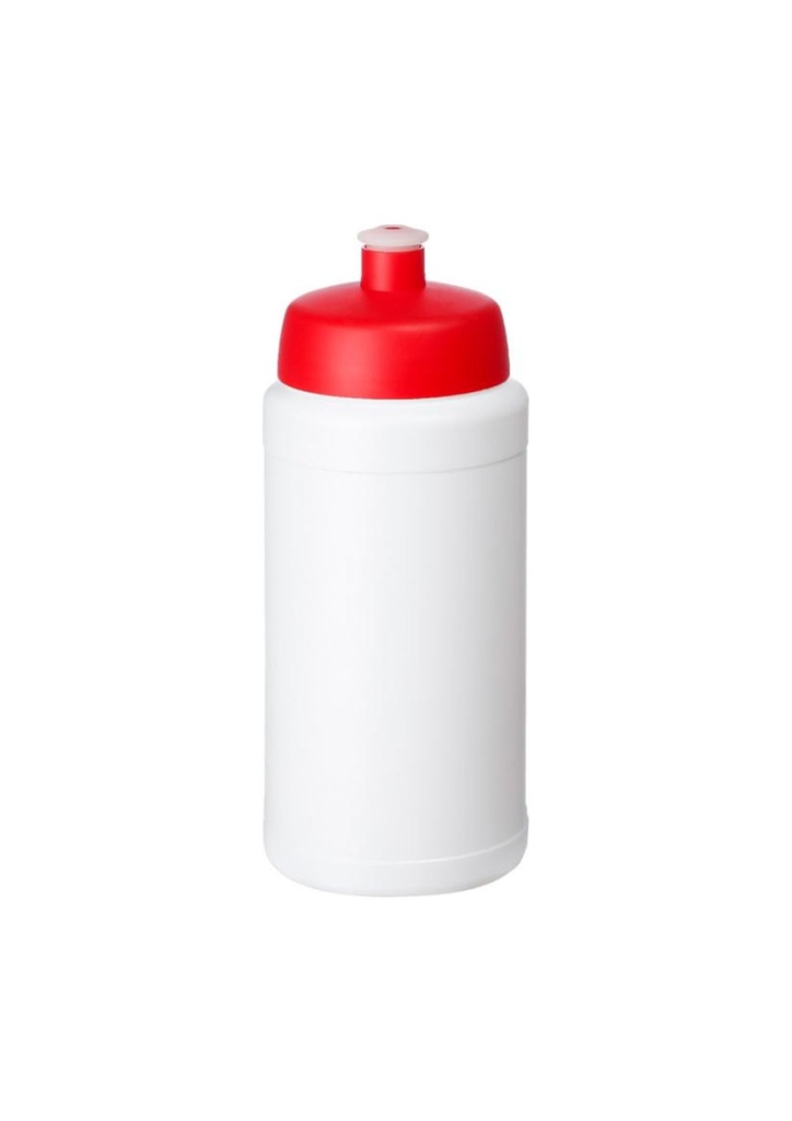 [27152_1] [27152_1] Baseline 500 ml recycled sport bottle - White / Red | 27152