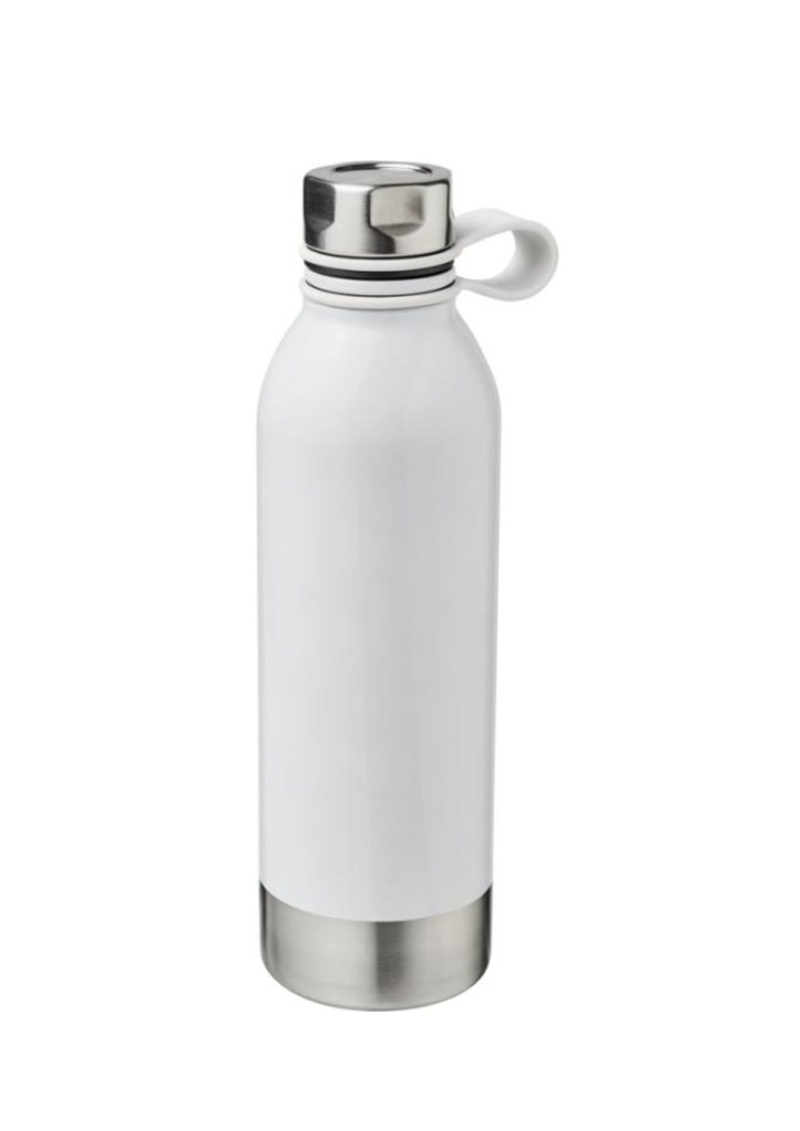 [26802_1] [26802_1] Perth 740 ml stainless steel sport bottle - White | 26802