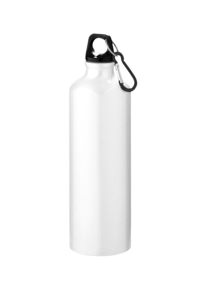 [26678_1] [26678_1] Oregon 770 ml aluminium water bottle with carabiner - White | 26678